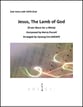 Jesus, The Lamb of God SATB Vocal Score cover